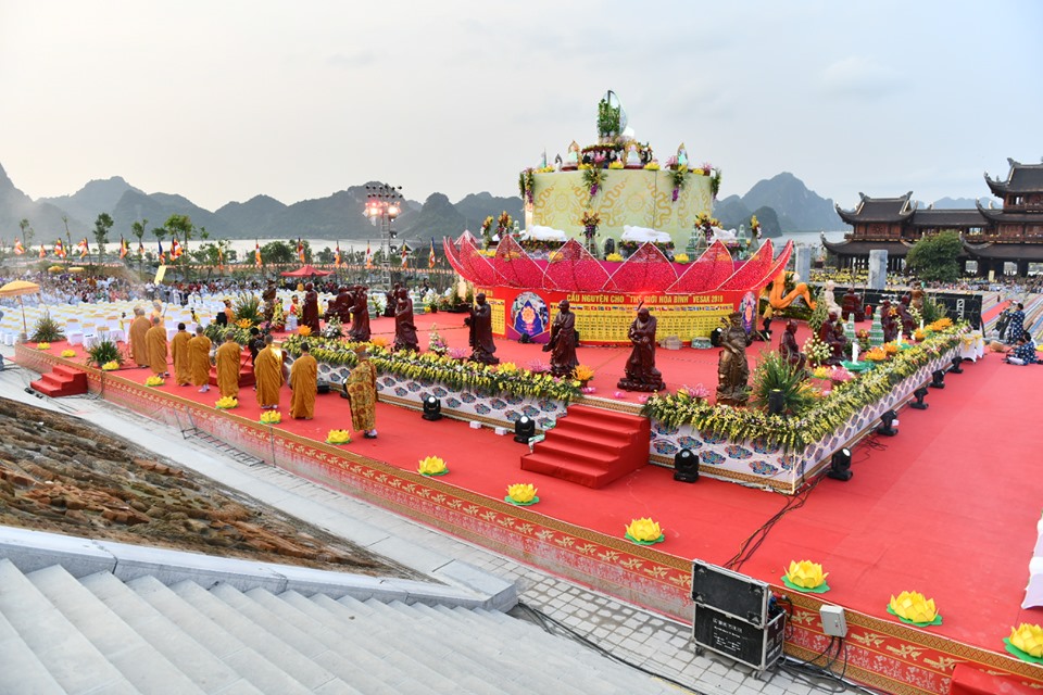 Hà Nam: Trang nghiêm lễ đàn cầu quốc thái dân an tại Đại lễ Vesak LHQ 2019